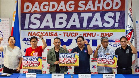 kind of news that is not released by the authority word hike|After 'insulting' P35 NCR wage hike, workers ramp up national.
